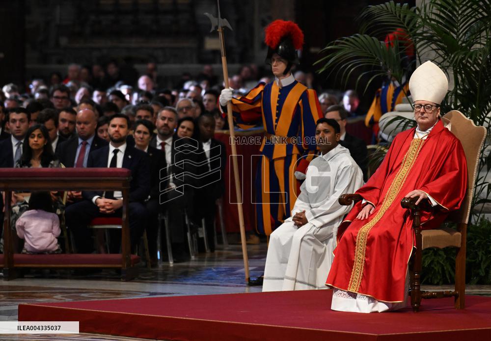 J.D. Vance Attends Good Friday Mass - Vatican