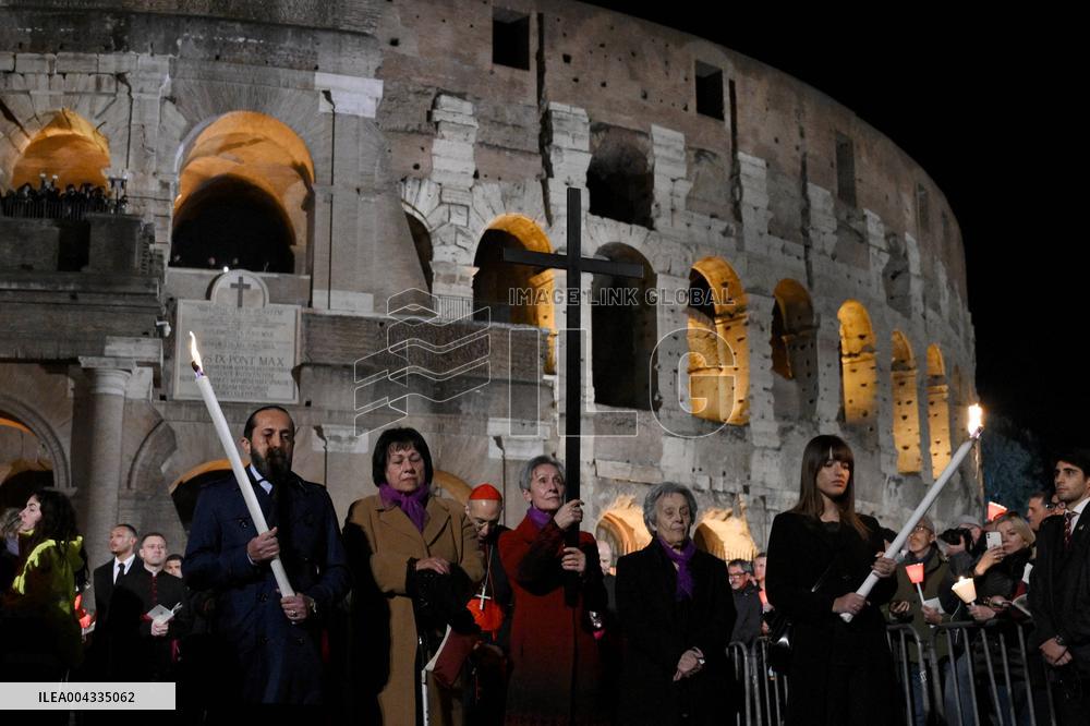 Good Friday Way of the Cross at the Colosseum - Rome