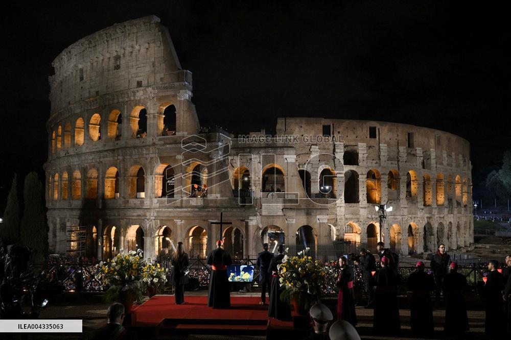 Good Friday Way of the Cross at the Colosseum - Rome