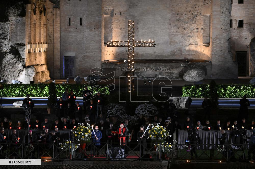 Good Friday Way of the Cross at the Colosseum - Rome