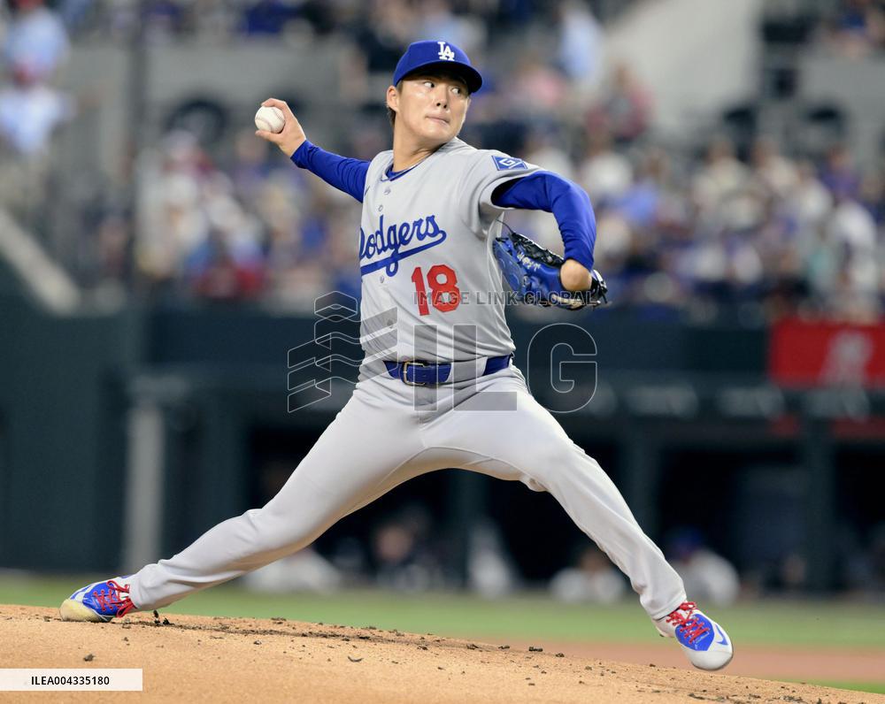 Baseball: Dodgers vs. Rangers
