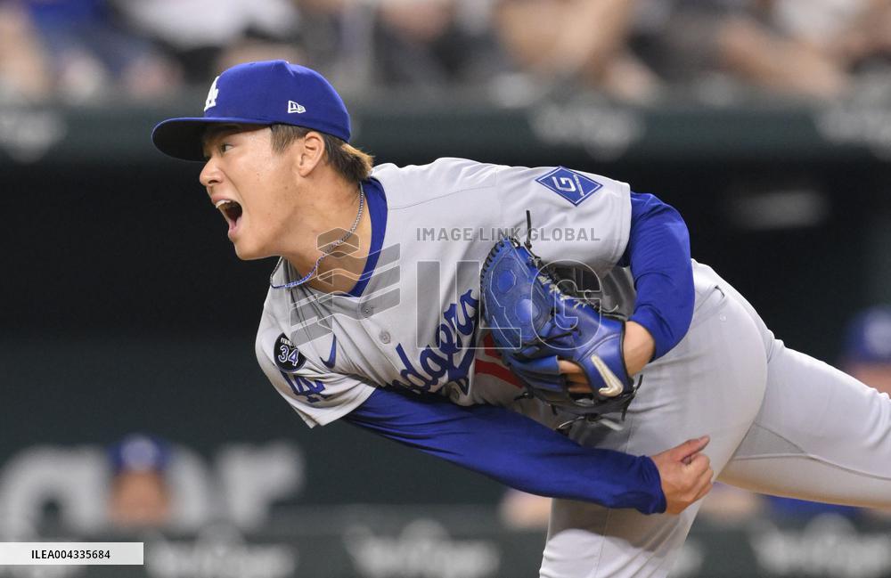 Baseball: Dodgers vs. Rangers