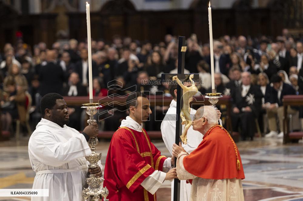 Passion of Christ Mass on Good Friday - Vatican