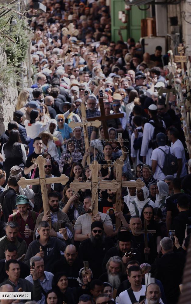 Good Friday Procession - Jerusalem