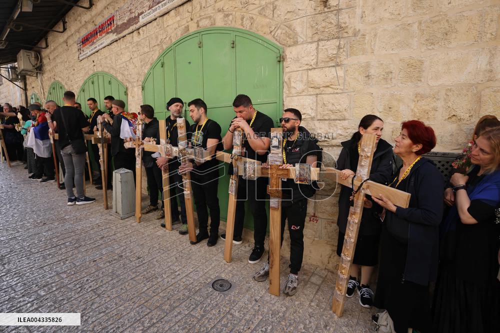 Good Friday Procession - Jerusalem