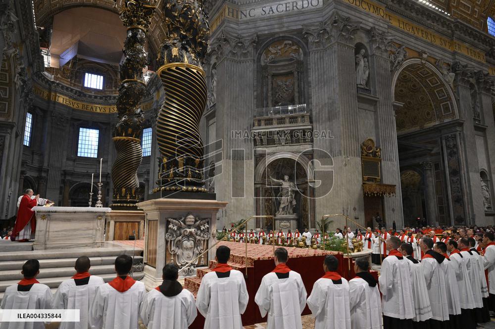 Lords Passion on Good Friday Celebration - Vatican