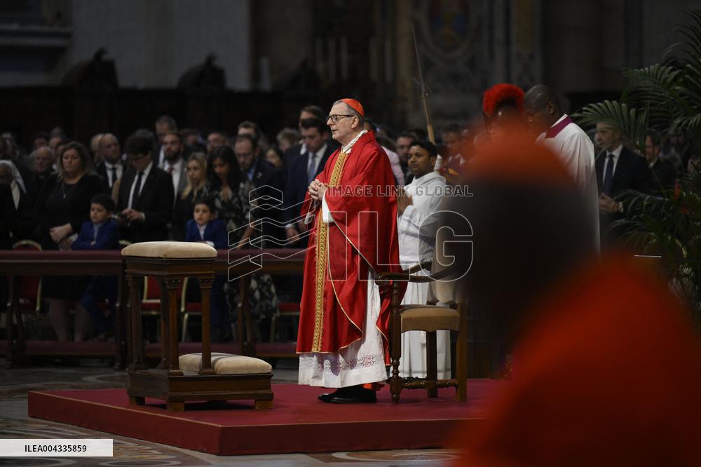 Lords Passion on Good Friday Celebration - Vatican
