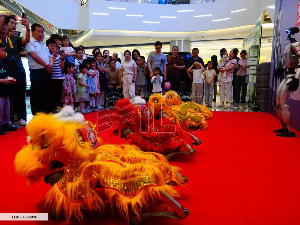 Robot Lion Dance