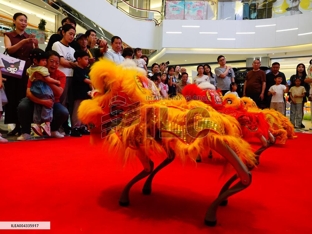 Robot Lion Dance