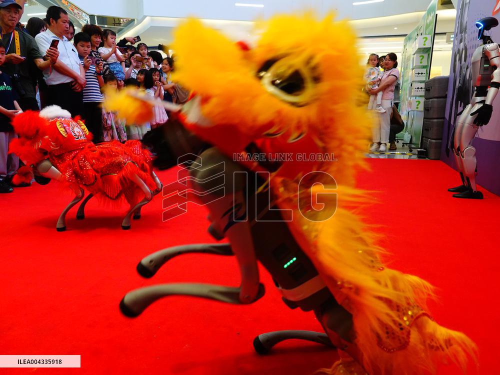 Robot Lion Dance