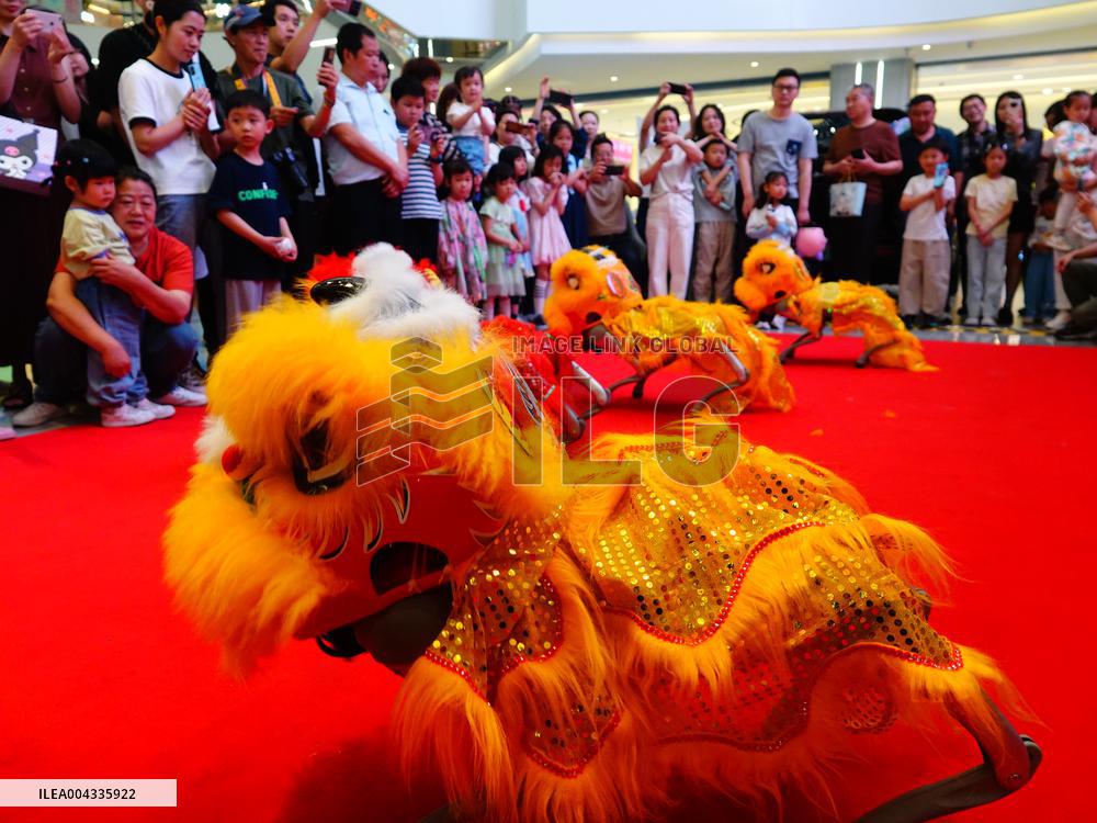 Robot Lion Dance