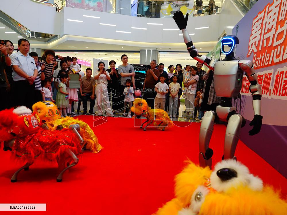 Robot Lion Dance