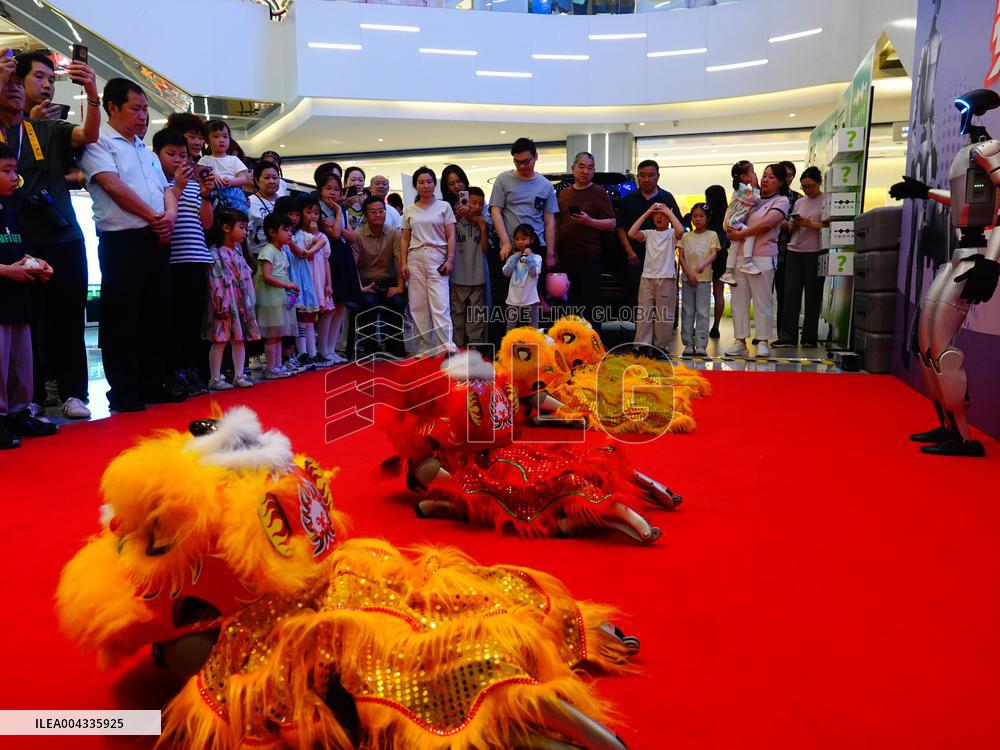 Robot Lion Dance