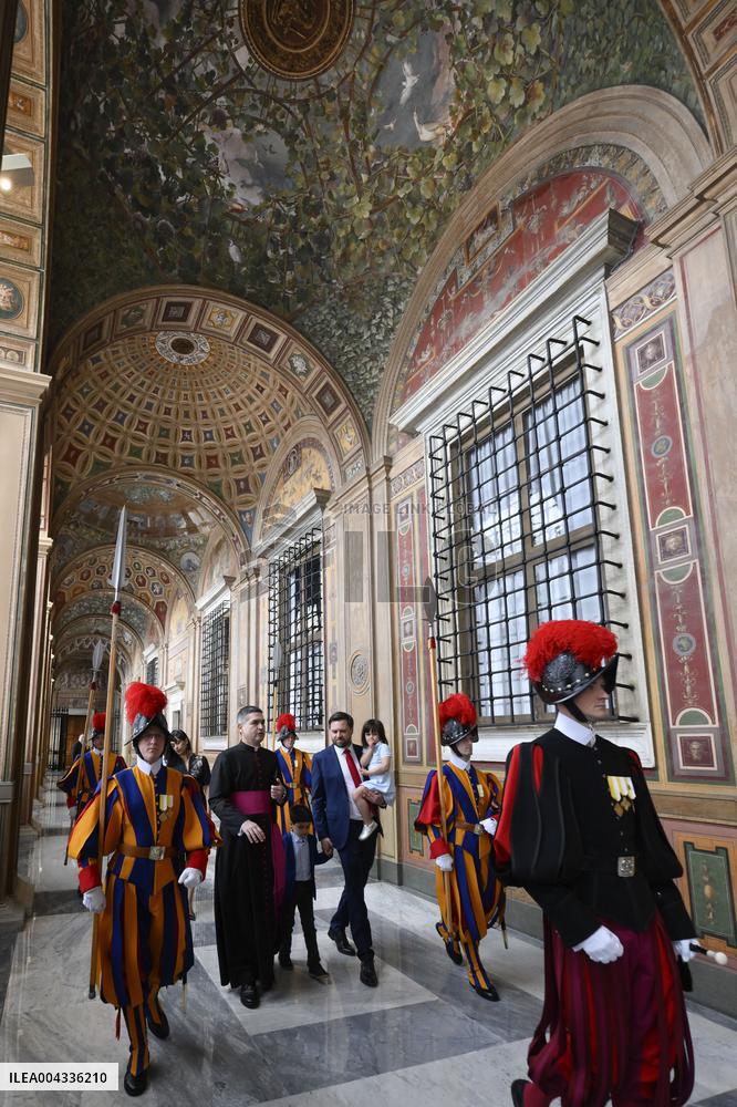 J.D. Vance meets with Vatican Secretary of State Pietro Parolin - Vatican