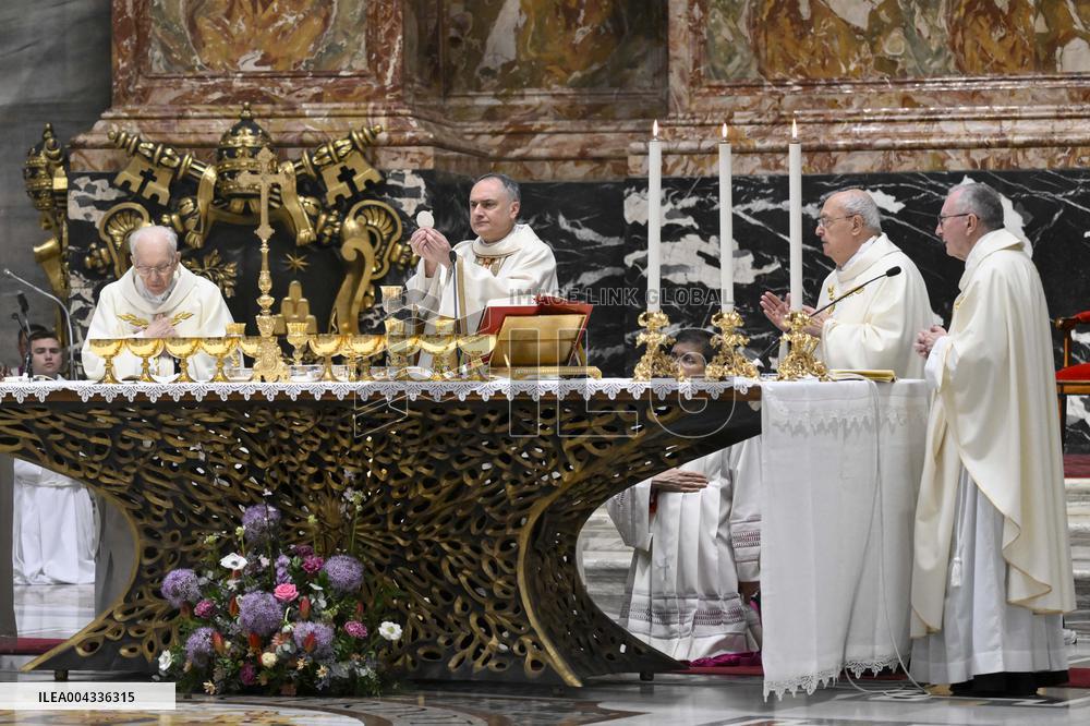 In Coena Domini Mass and the Rite of the Washing of the Feet - Vatican