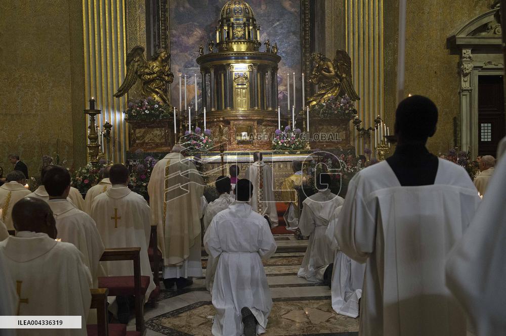 In Coena Domini Mass and the Rite of the Washing of the Feet - Vatican