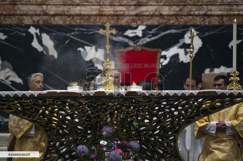 In Coena Domini Mass and the Rite of the Washing of the Feet - Vatican