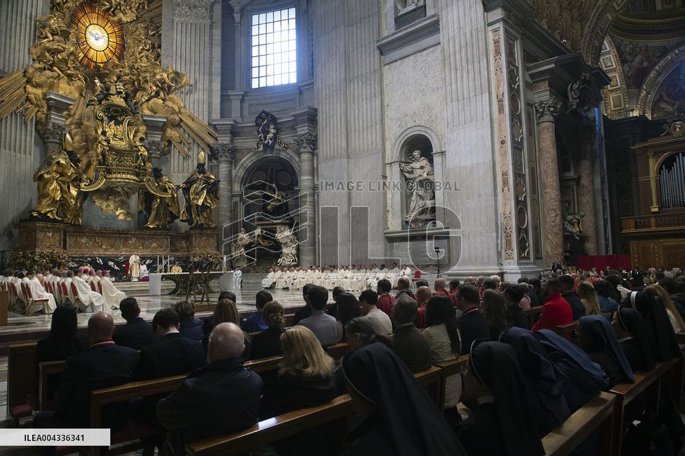 In Coena Domini Mass and the Rite of the Washing of the Feet - Vatican