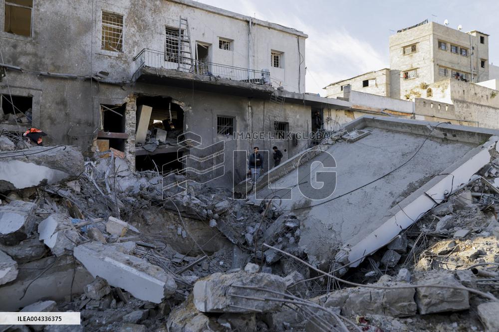 Situation In Gaza Under Israeli Military Attacks