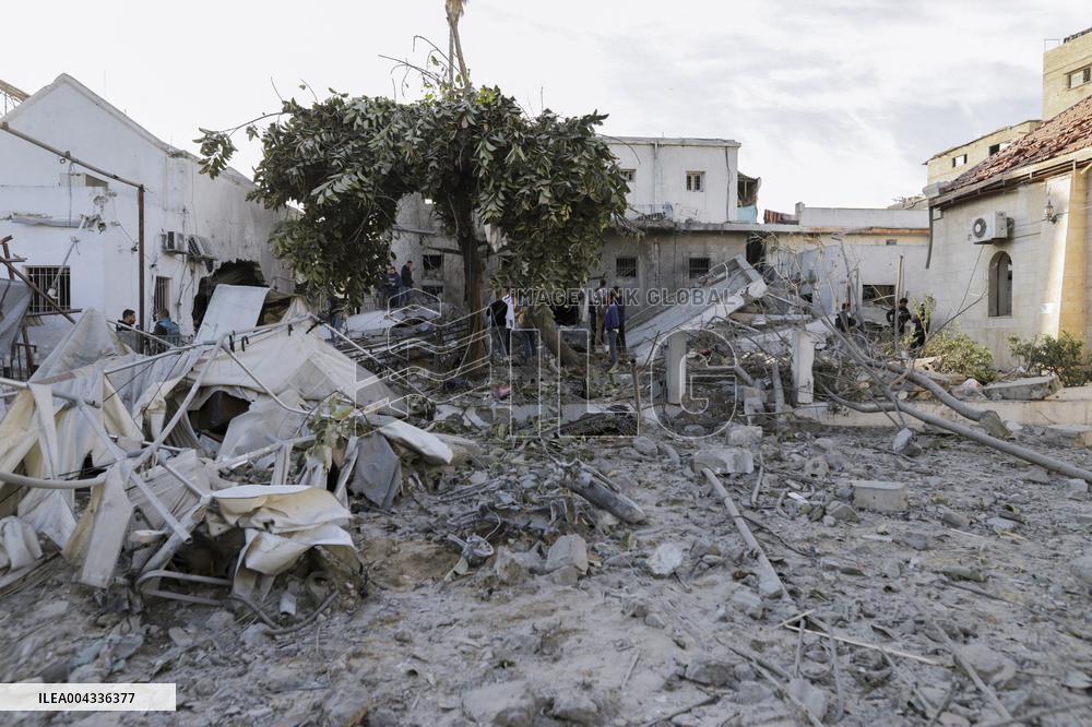 Situation In Gaza Under Israeli Military Attacks