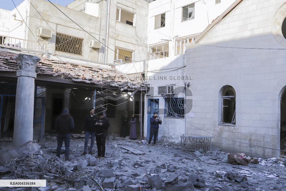 Situation In Gaza Under Israeli Military Attacks