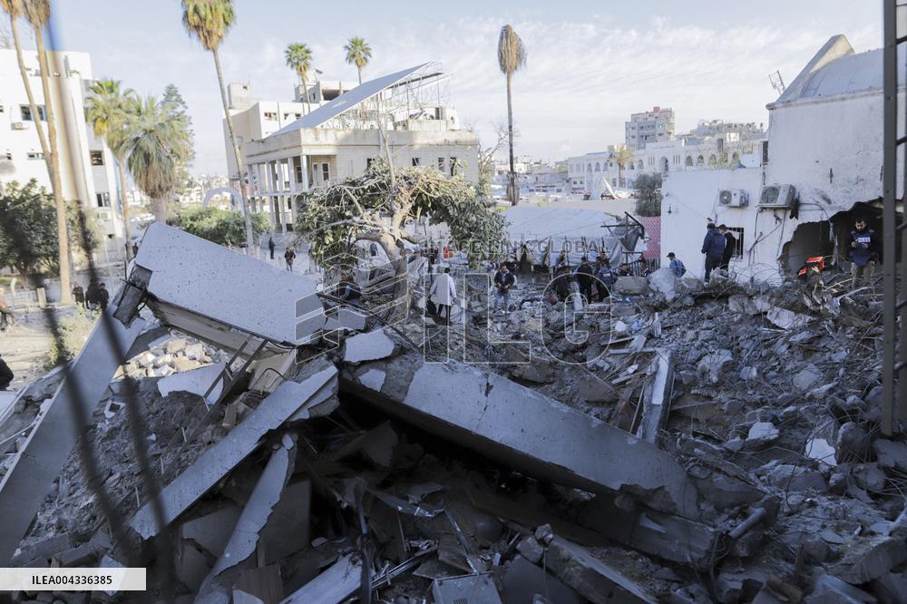 Situation In Gaza Under Israeli Military Attacks