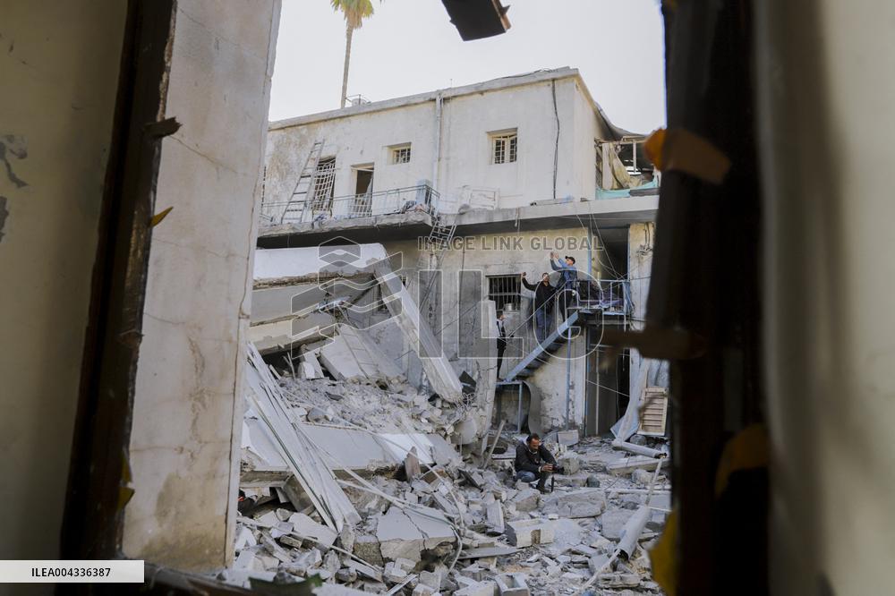 Situation In Gaza Under Israeli Military Attacks