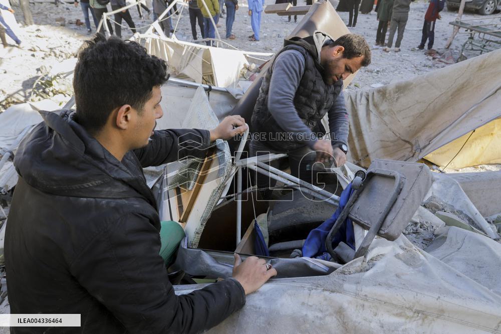 Situation In Gaza Under Israeli Military Attacks