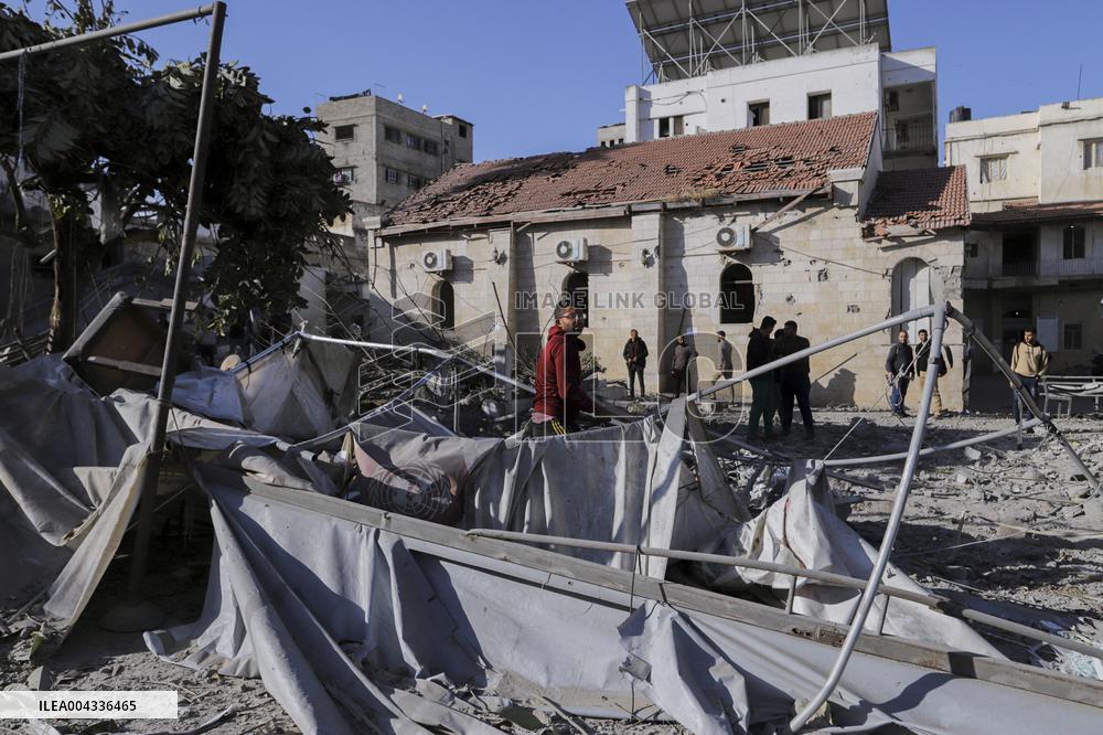 Situation In Gaza Under Israeli Military Attacks