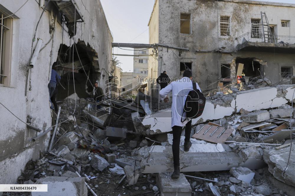 Situation In Gaza Under Israeli Military Attacks