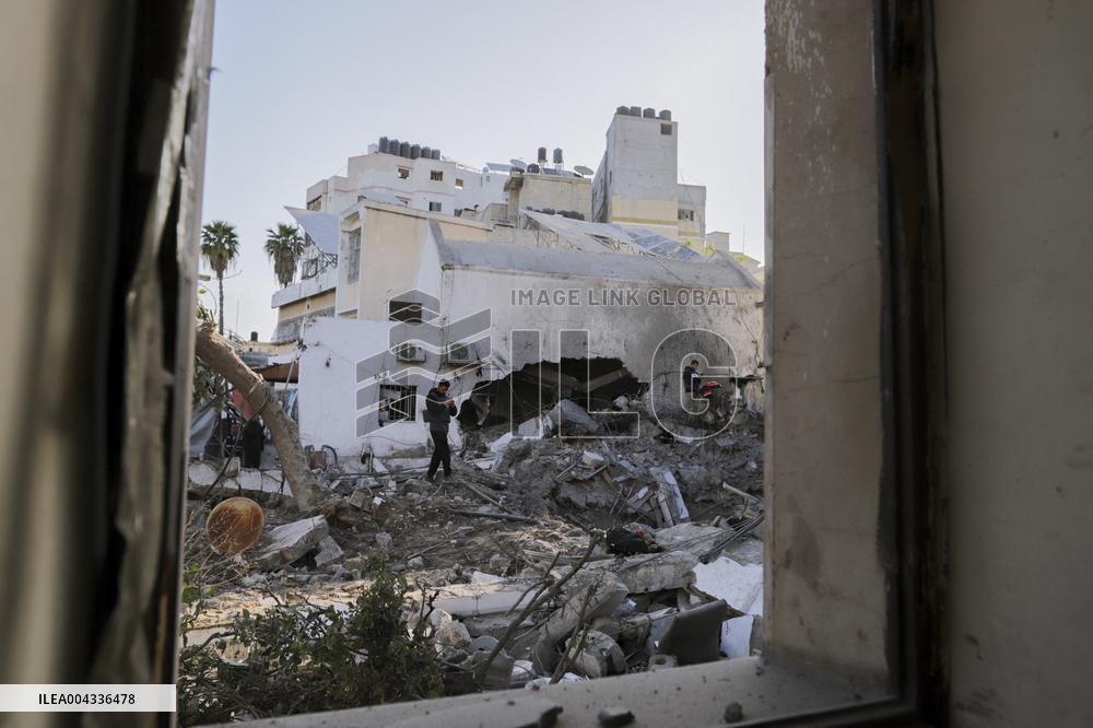 Situation In Gaza Under Israeli Military Attacks