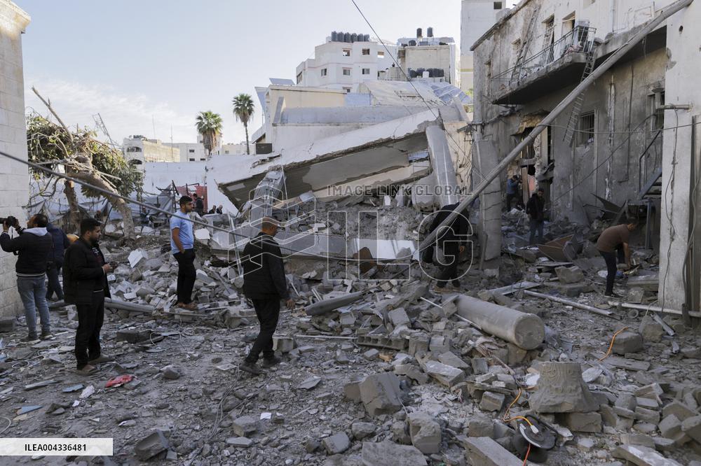 Situation In Gaza Under Israeli Military Attacks