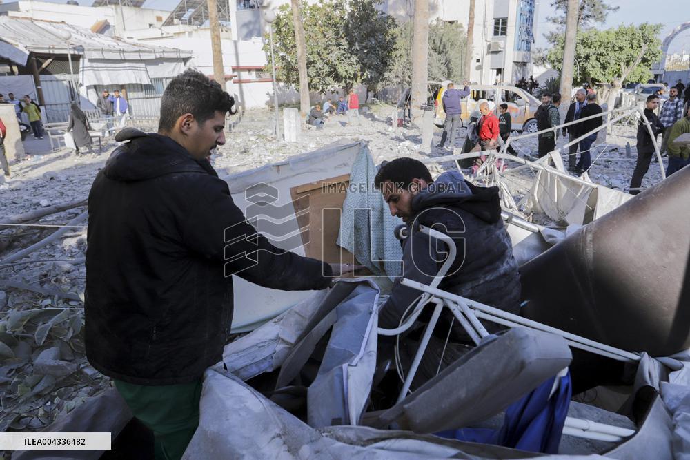 Situation In Gaza Under Israeli Military Attacks