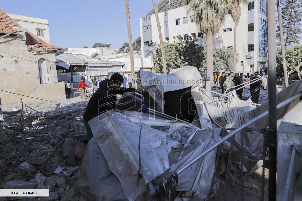 Situation In Gaza Under Israeli Military Attacks