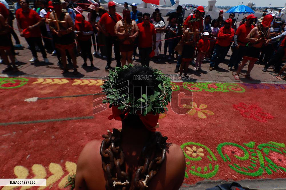 Good Friday Procession In Atlixco - Mexico