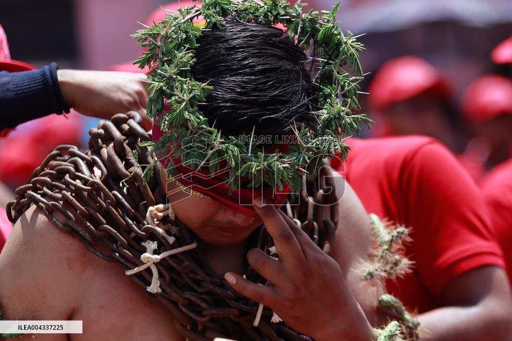 Good Friday Procession In Atlixco - Mexico