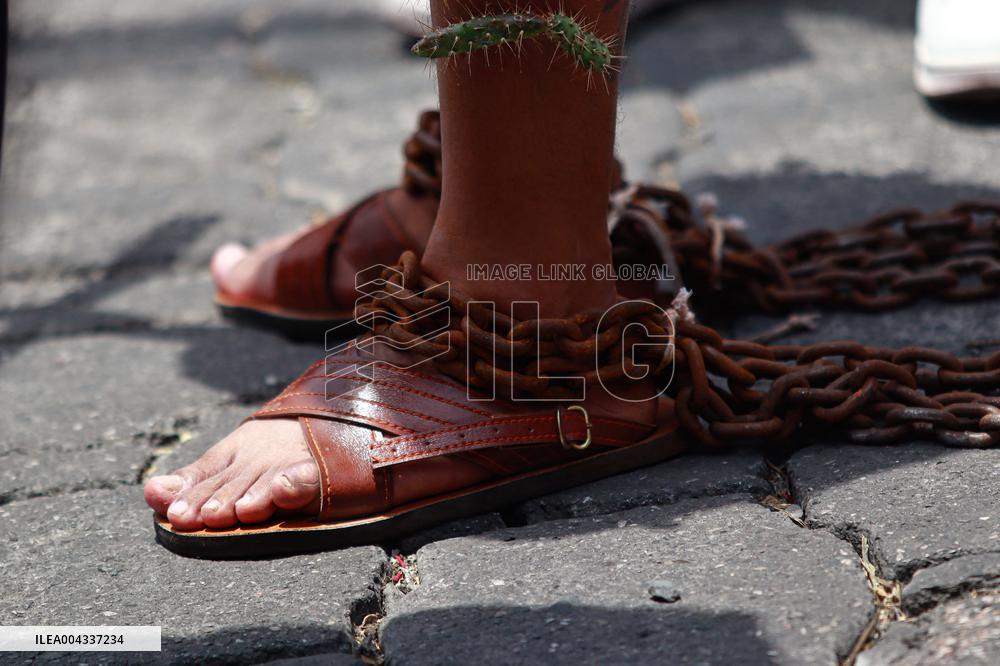 Good Friday Procession In Atlixco - Mexico