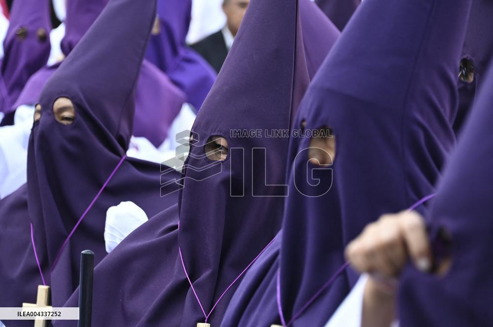 Good Friday Procession In Toluca - Mexico