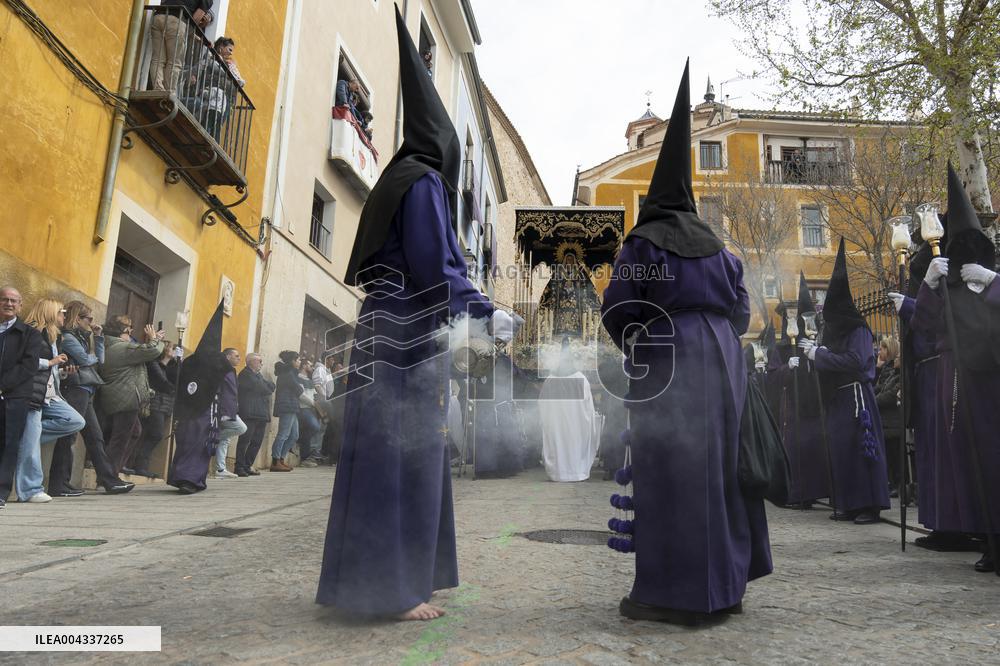 Procession of the Way of Calvary on Good Friday - Cuenca