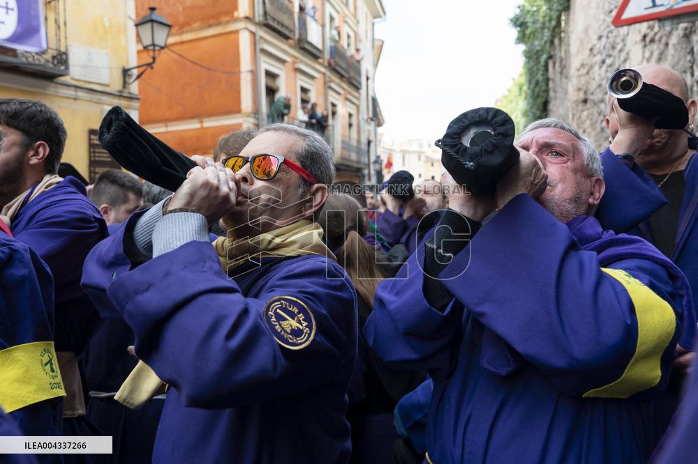 Procession of the Way of Calvary on Good Friday - Cuenca