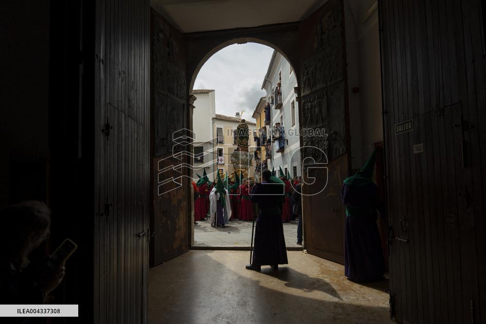 Procession of the Way of Calvary on Good Friday - Cuenca