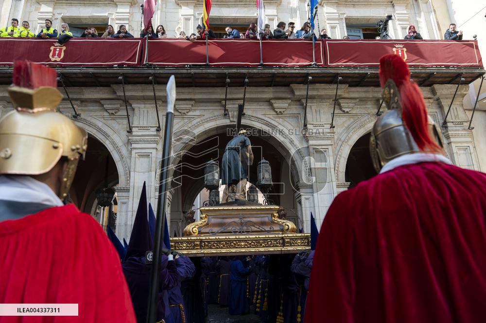 Procession of the Way of Calvary on Good Friday - Cuenca