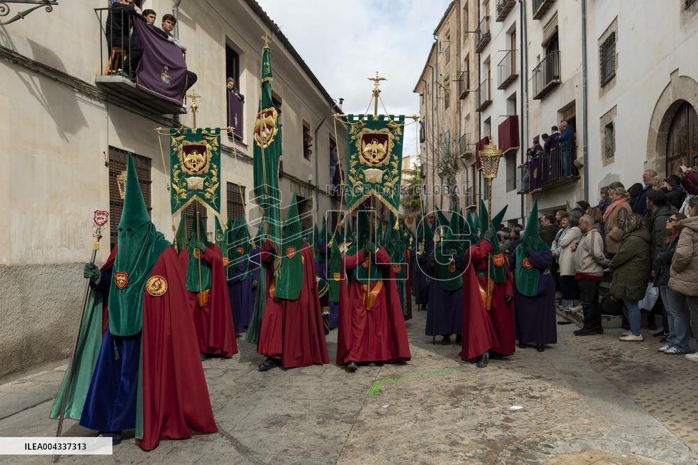 Procession of the Way of Calvary on Good Friday - Cuenca