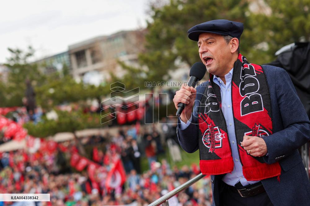 Around 100 tractors join opposition protest in central Turkey - Yozgat