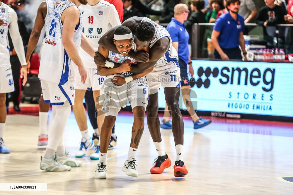 BASKET - Serie A - UNAHOTELS Reggio Emilia vs Napolibasket