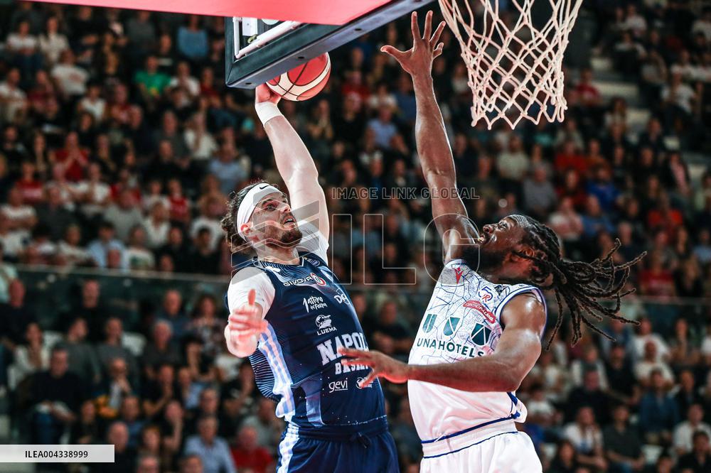 BASKET - Serie A - UNAHOTELS Reggio Emilia vs Napolibasket
