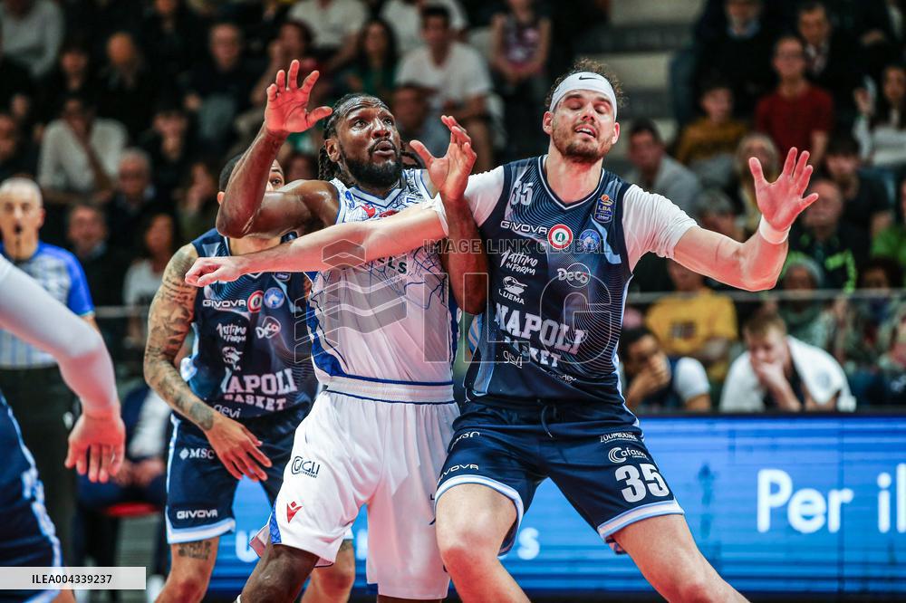 BASKET - Serie A - UNAHOTELS Reggio Emilia vs Napolibasket