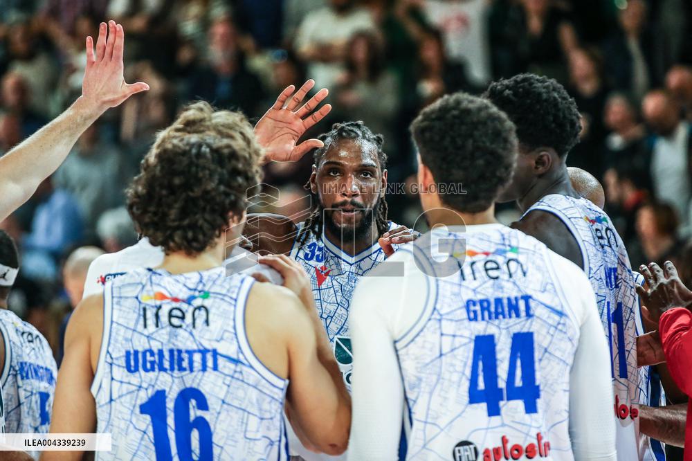 BASKET - Serie A - UNAHOTELS Reggio Emilia vs Napolibasket