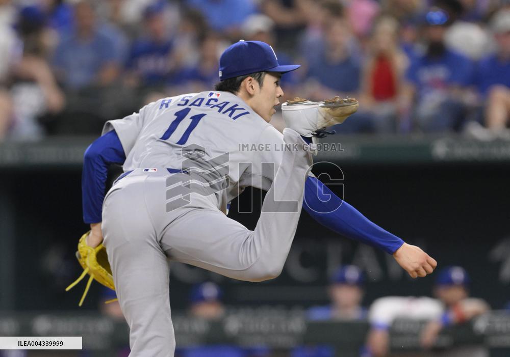 Baseball: Dodgers vs. Rangers