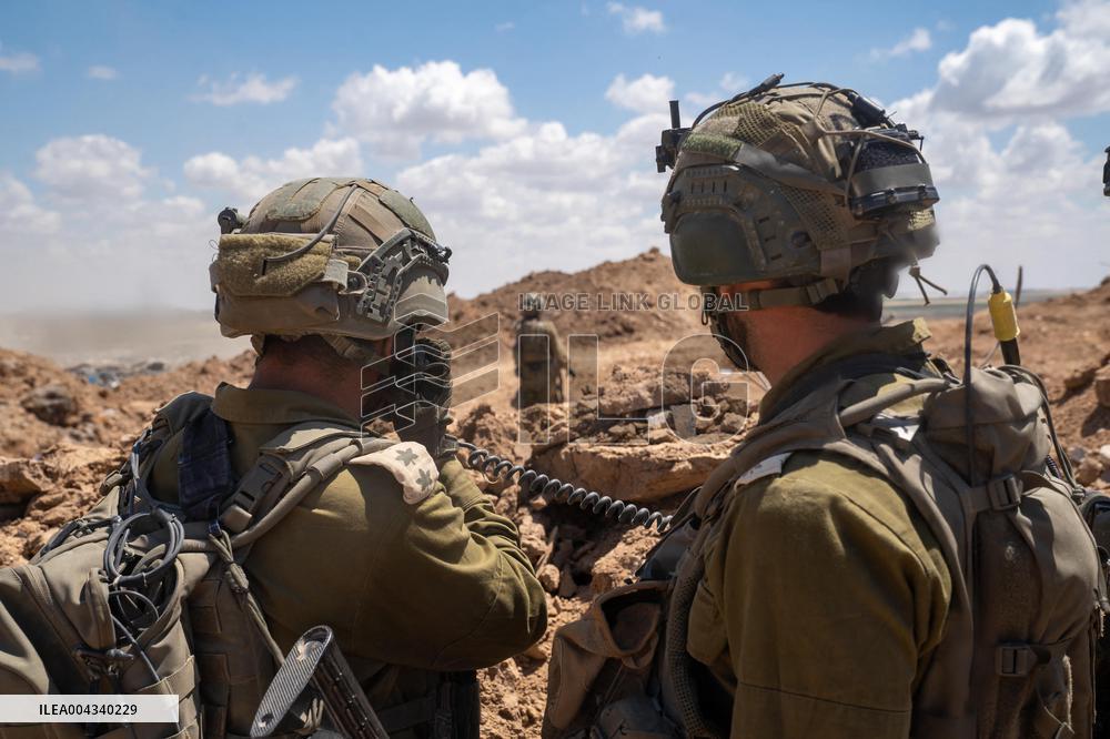 Israeli Troops Operation In Gaza